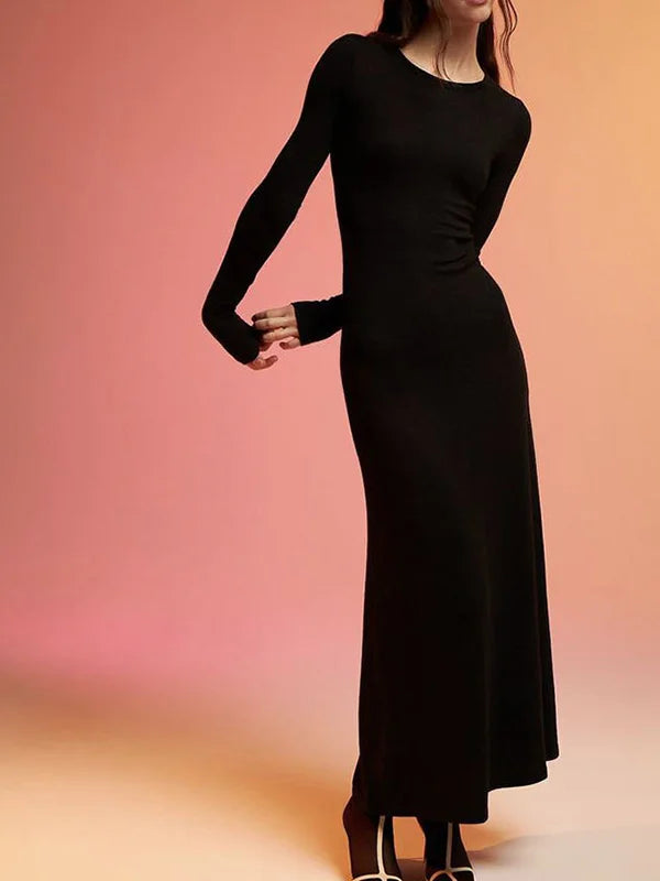 Nare - Conjunto de vestido y chaleco de punto