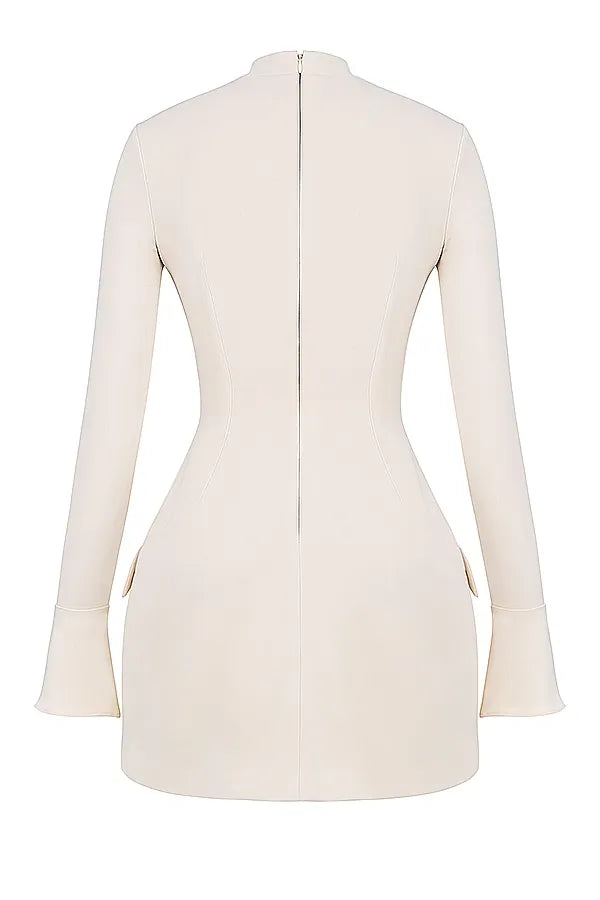 Amalie - Minivestido de manga larga