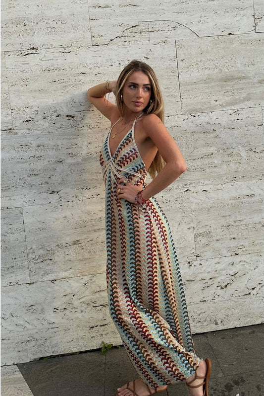 Cancún - Vestido largo de crochet